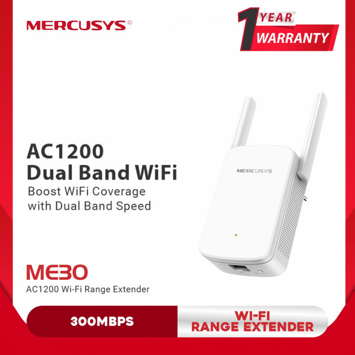 MERCUSYS ME30 AC1200 WI-FI RANGE EXTENDER