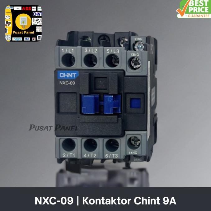 คอนแทคเตอร์ Chint NXC-09 4kW 3P 220V 1NO 1NC