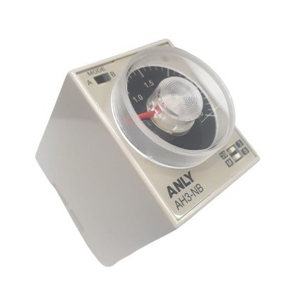 Ah3-Nb Ac 240V - ช่วงจับเวลาอะนาล็อกหลายช่วง 3S/30S/3M/30M Anly