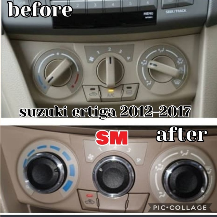 TOMBOL Luxury AC Knob Suzuki Ertiga 2012-2017 Ertiga AC Button Rotation Knob