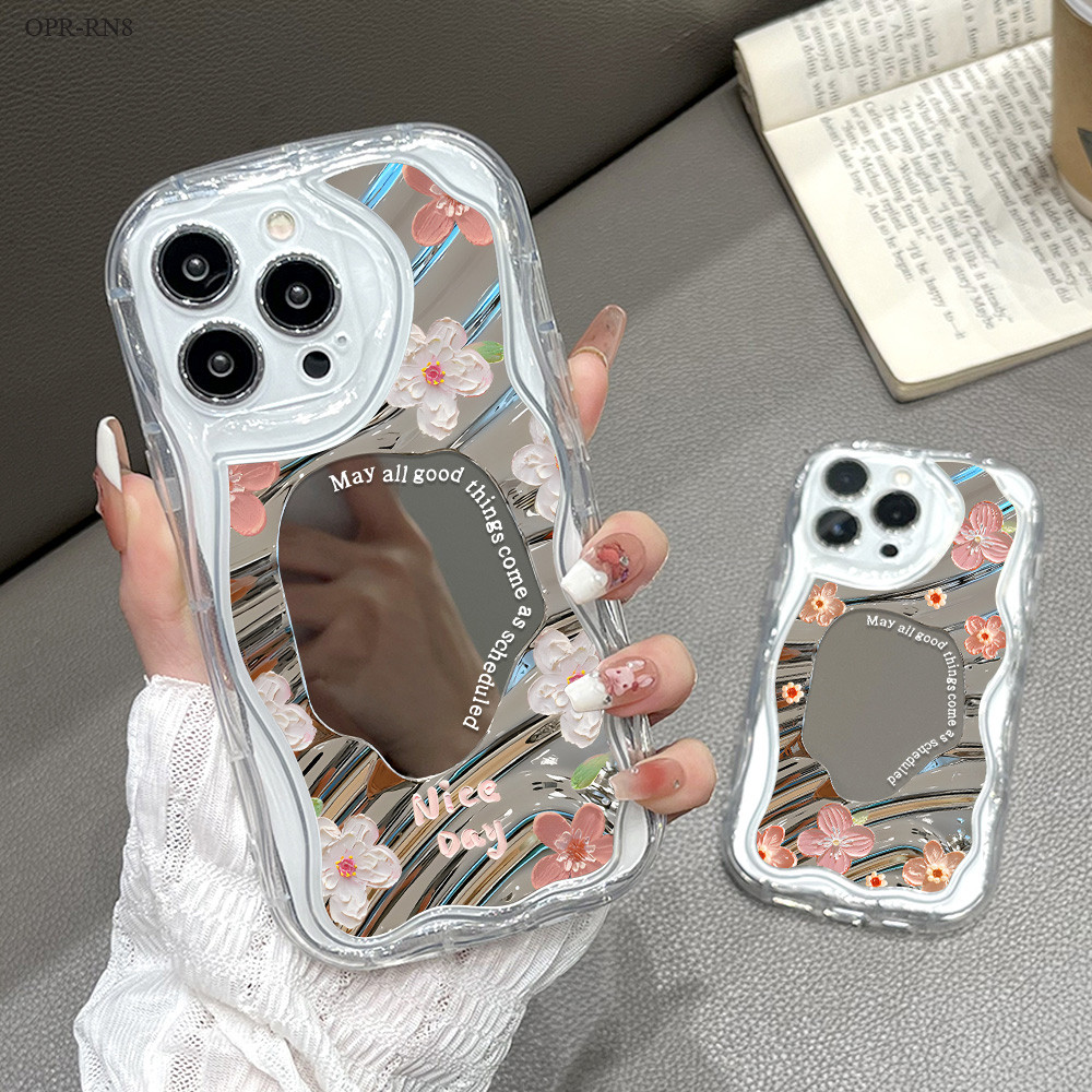 ปลอก Hp Untuk OPPO Reno 13F 11 11F 10 8 8T 7 7Z 8Z 6 5 5F 4F R15 R17 Pro 4G 5G Soft Kesing เคสโทรศัพ