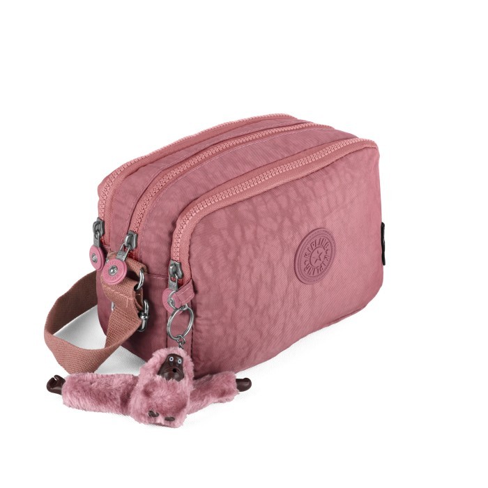 KIPLING กระเป๋าสะพายผู้หญิงนําเข้า / 22213 - สีชมพู