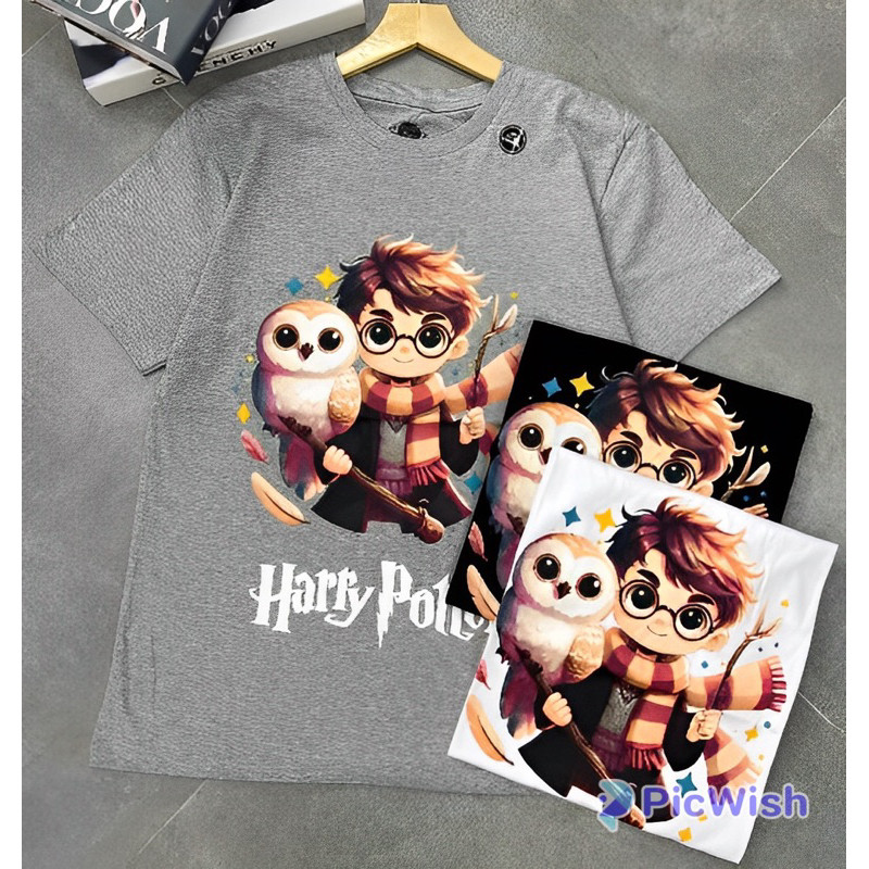 เสื้อยืด Harry Potter Bangkok เสื้อยืดแขนสั้นแบรนด์นําเข้าเสื้อยืดพรีเมี่ยมเกาหลีเสื้อยืดชั้นนํา