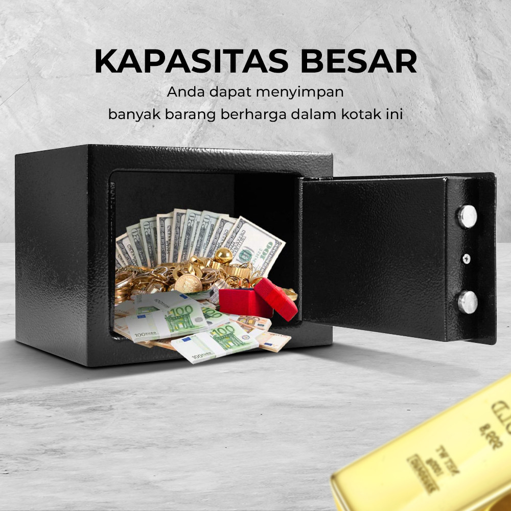 LESHP Mini Hotel Safe Box Home Safe Deposit Box - 5106