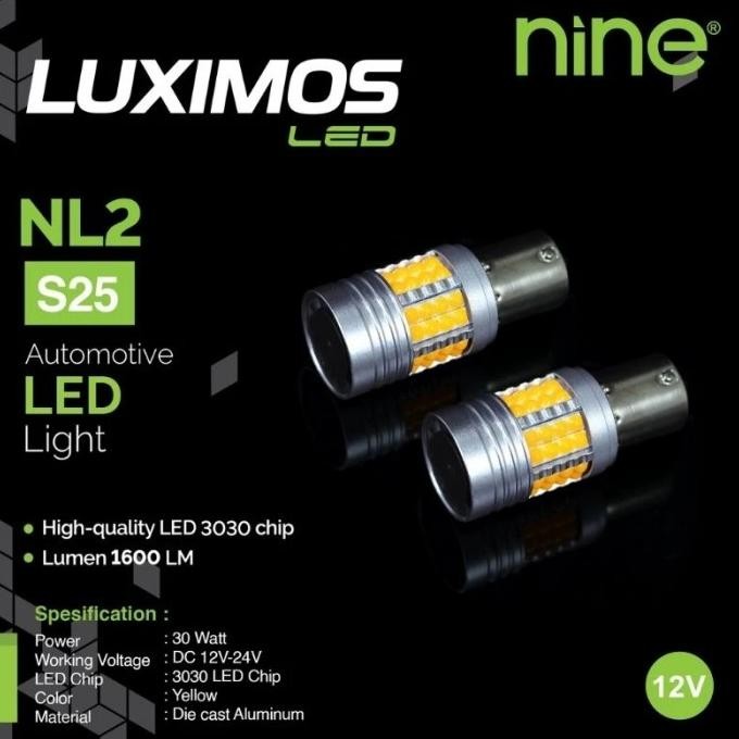 S25 NL2 DAJJAL LUXIMOS NINE 30W EXTREME BRIGHT รถ LED TURN SIGNAL LIGHTS