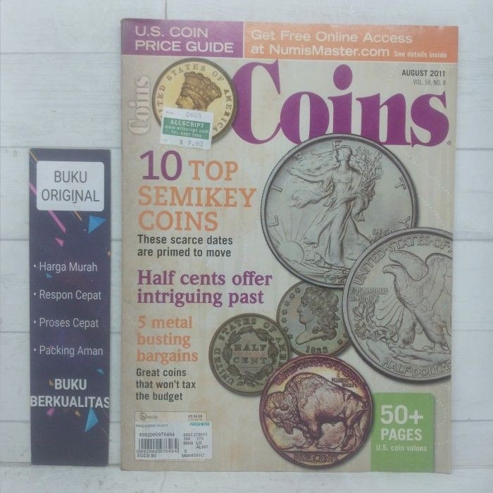 เหรียญ August 2011 vol 58 no. 8 นิตยสาร