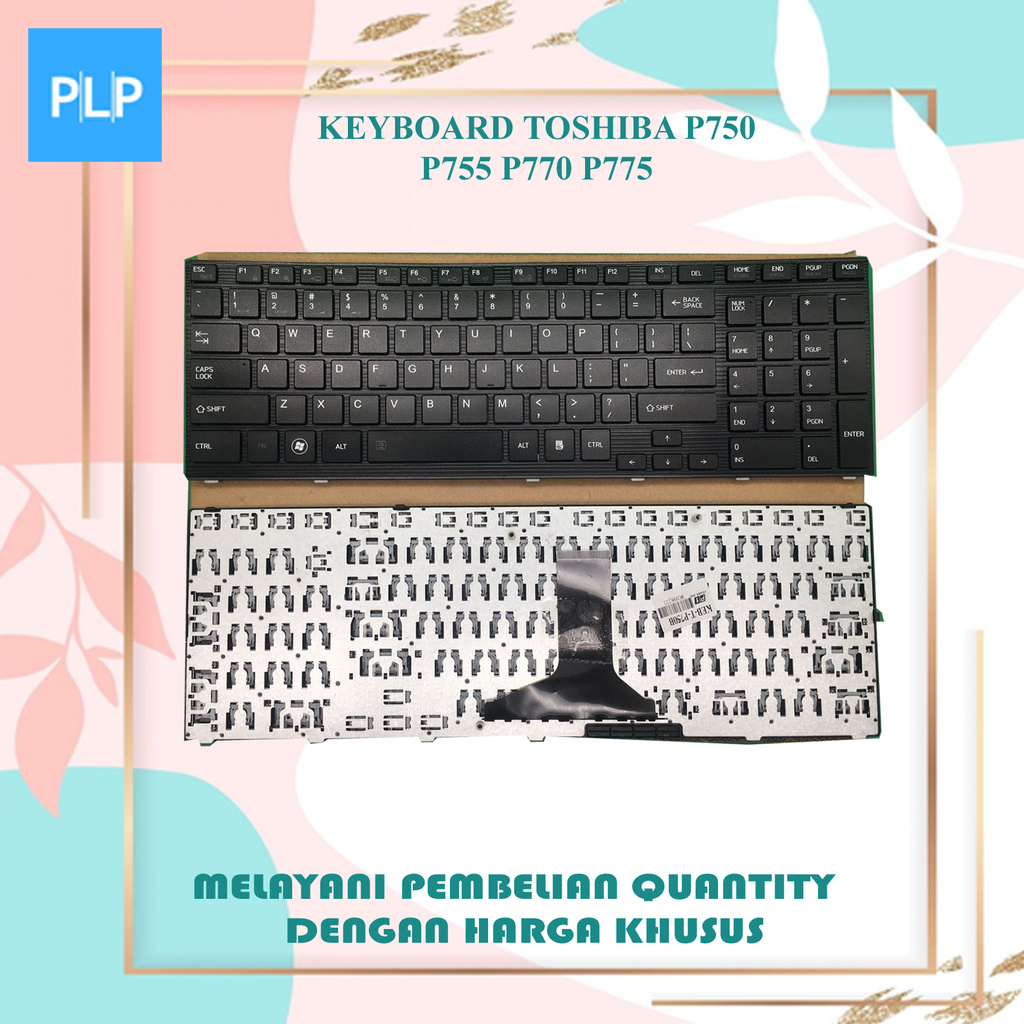 คีย์บอร์ด Toshiba P750 P755 P770 P775
