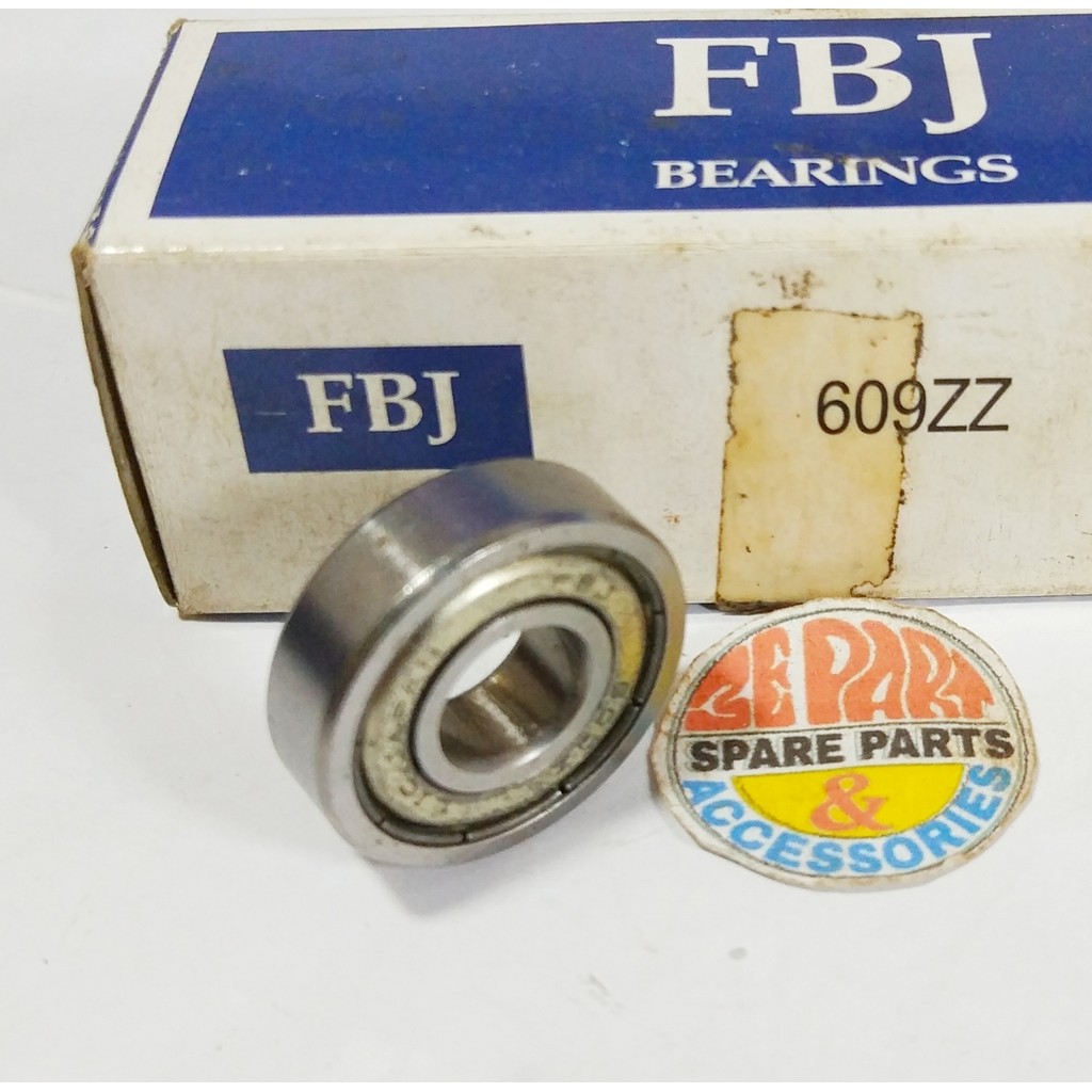 แบริ่ง 609 ZZ FBJ Laher 609-ZZ Dlt 9-24-7 สินค้ามีจํานวนจํากัด Rare Item Classic Motorcycle อะไหล่