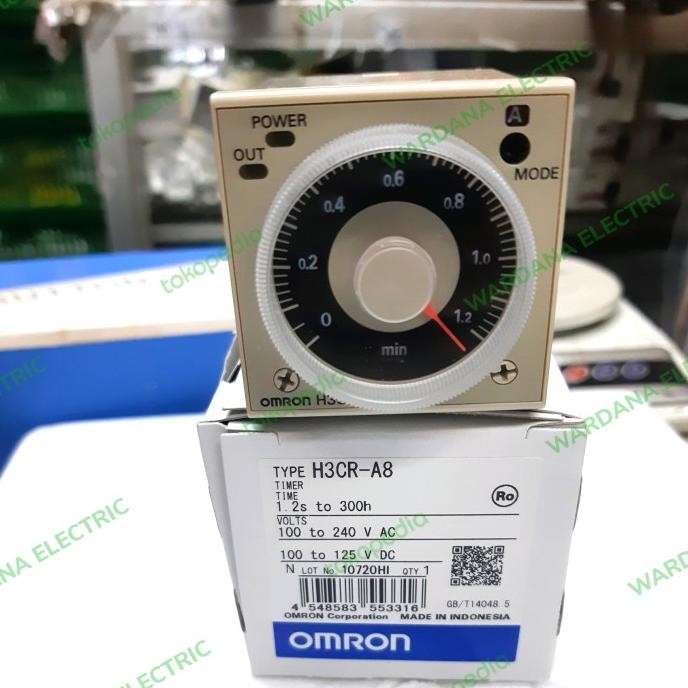 - omron H3CR-A8 220V/จับเวลารีเลย์ H3CR-A8 220v omron