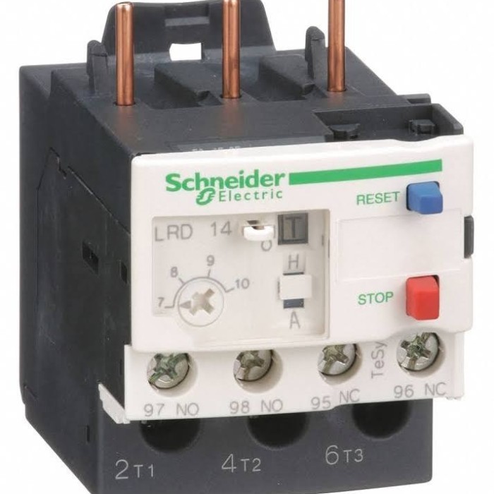 คอนแทคเตอร์โอเวอร์โหลด Schneider Lrd14 7-10A