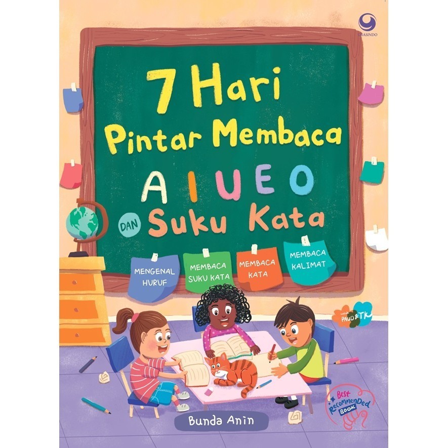 7 วันการอ่านอัจฉริยะ AIUEO และ Syllables