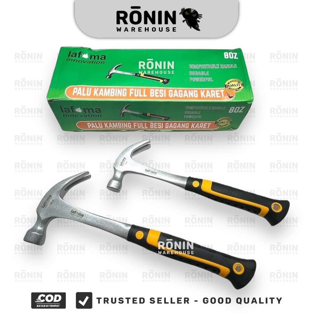 8 16 ปอนด์ ค้อนแพะเหล็กเต็มด้ามยาง