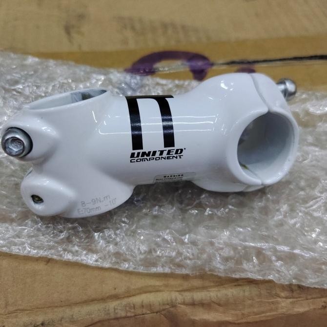 Steam alloy std united D120 25.4 ด้ามจับมาตรฐาน OS ส้อม 28.6 สีขาว