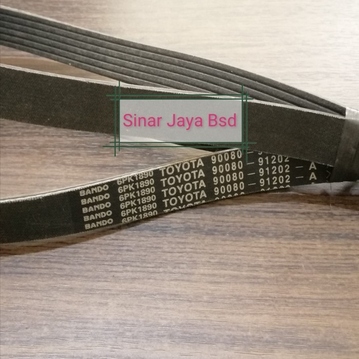 สายพานพัดลม Altis 6PK1890 ดั้งเดิม