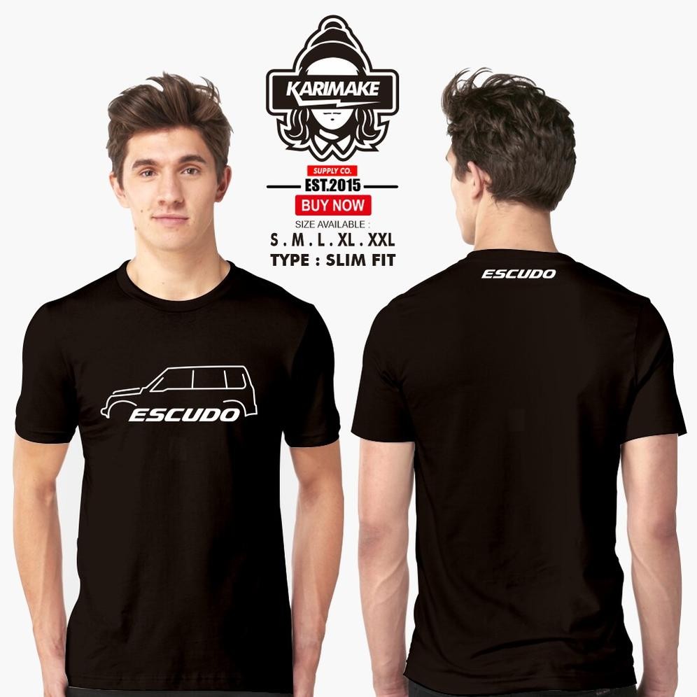 Limited Karimake Suzuki Escudo Jlx Side Car T-Shirt เสื้อยืดยานยนต์