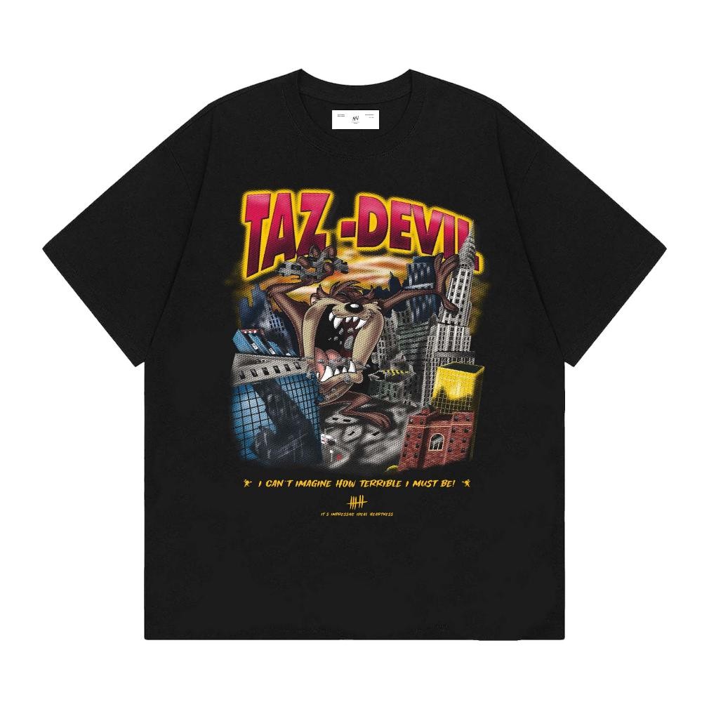 เสื้อยืด The Taz Mania Black Tees