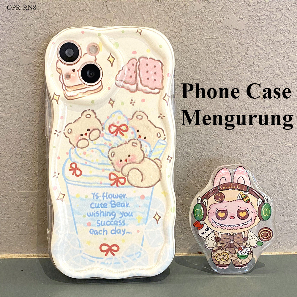 OPPO Reno 14F 13F 11 13F 11F 10 8T 7 7Z 8Z 6 5 5F 4 4F R15 R17 Pro 4G 5G สําหรับวงเล็บเคสโทรศัพท์ปลอ