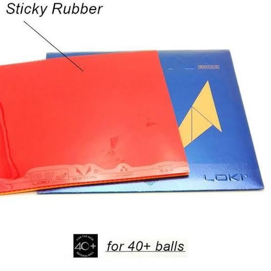 Loki Rxton 5 Pingpong Rubber ยางปิงปอง Loki Rxton V ดั้งเดิม