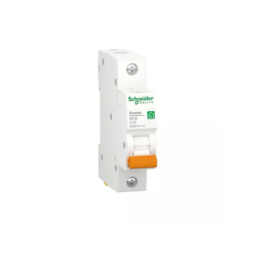 MCB Schneider Electric -MCB 1 เฟส DOMAE 10A เดิม