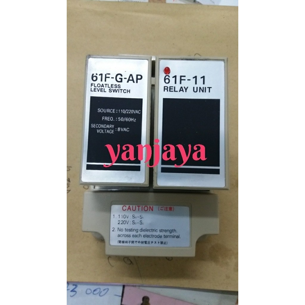 ระบบควบคุมระดับน้ํา 61F-G-Ap/Floatless Level Swit 61F-G-Ap