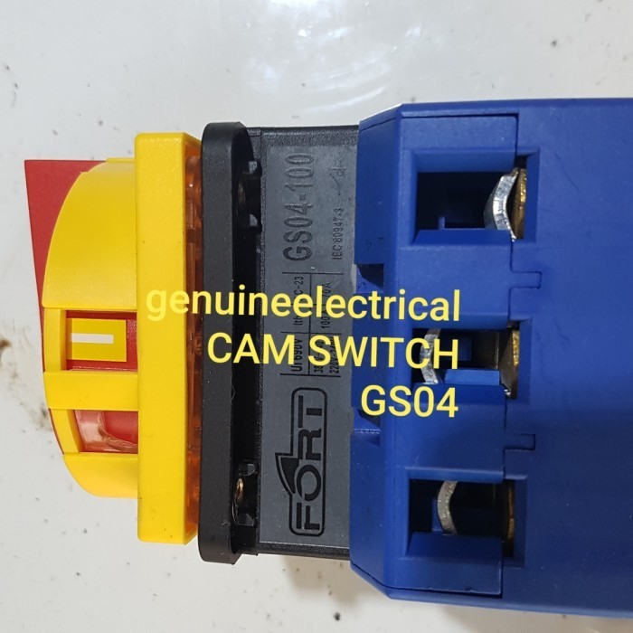 Cam Switch Fort 3 Pole Gs04-6 Change Over Switch Best