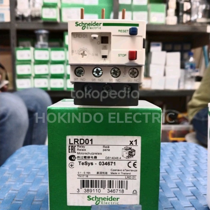 รีเลย์โอเวอร์โหลดความร้อน Schneider Lrd01/Lrd02/Lrd03/Lrd04/Lrd05/Lrd06