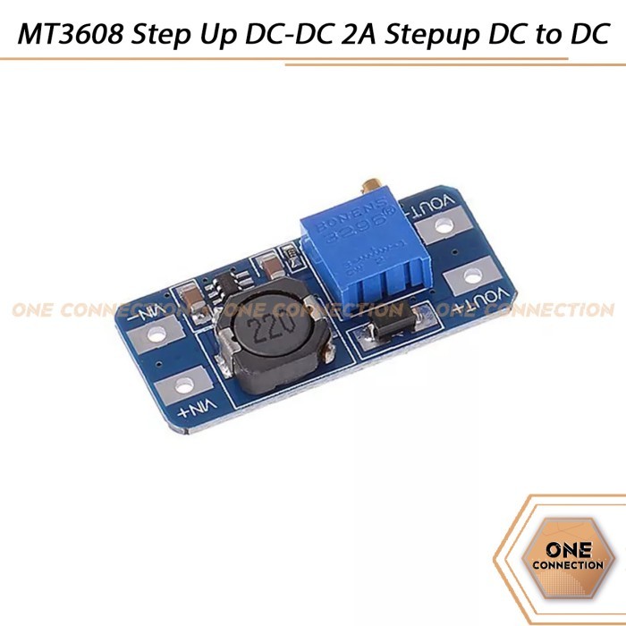 MT3608 Step Up DC-DC 2A Stepup DC เป็น DC Module Power Booster