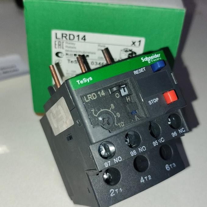รีเลย์โอเวอร์โหลดความร้อน Lrd14 (7-10A) LRD 14