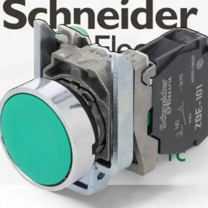 XB4BA31 ปุ่มกด schnaider 1NO Schnaider ดั้งเดิม