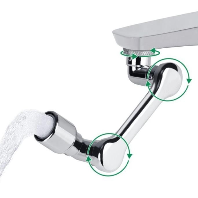 UNIVERSAL WATER FAUCET HEAD EXTENDER FAUCET 1080 DEGREE FAUCET EXTENDER สําหรับห้องอาบน้ําต้นฉบับ