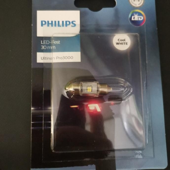 Cabin Light - Philips Ultinon Led - Festoon 30mm WHITE Original