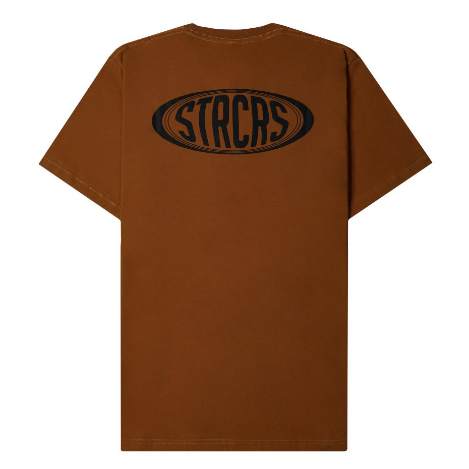 เสื้อยืดผู้ชาย STARCROSS - ROUND LOG 2 - Camel