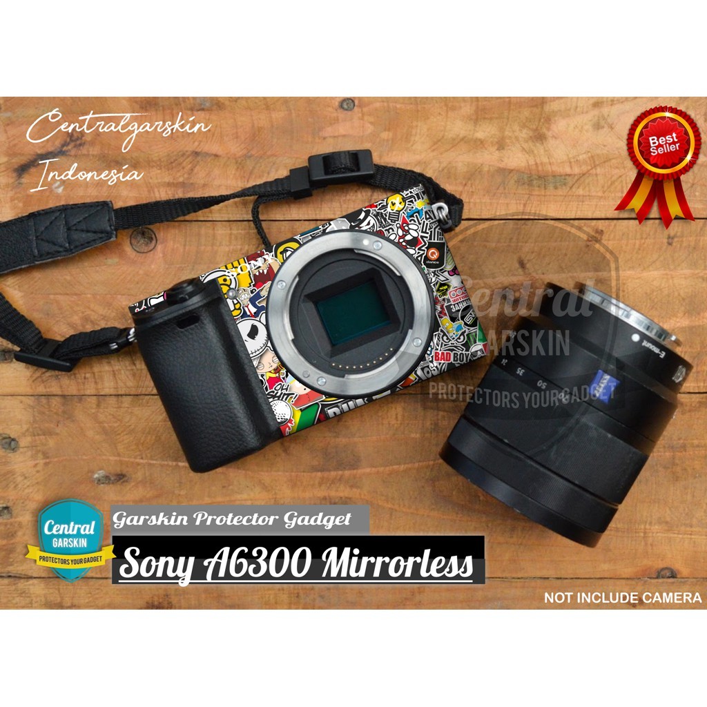 Sony A6300 A6400 A7 กล้อง Etc Cool ไม้ Protector Garskin/Case สติกเกอร์สามารถปรับแต่ง Motif