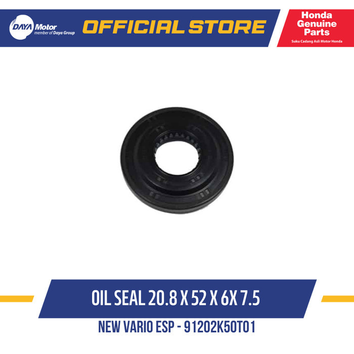 ซีลน้ํามัน 20.8X52X6X7.5 BEAT eSP, SCOOPY eSP 91202K50T01