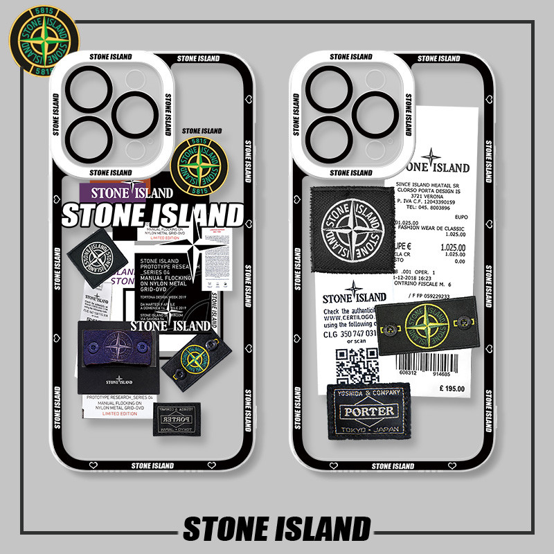 STONE ISLAND Fullcover หินเกาะความคิดสร้างสรรค์ใสแฟชั่น Softcase Poco C71 Xiaomi M7 Plus C85 F7 15 U