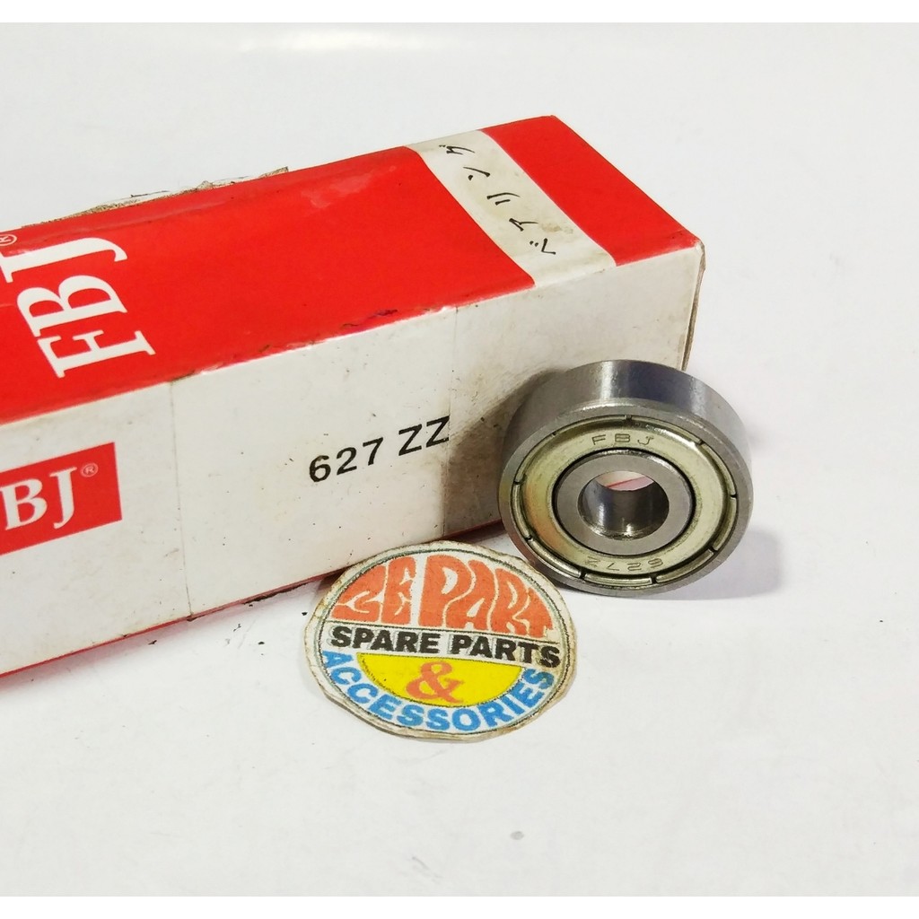 แบริ่ง 627 ZZ FBJ Laher 627-ZZ Dlt 7-22-7 สินค้ามีจํานวนจํากัด Rare Item Classic Motorcycle อะไหล่