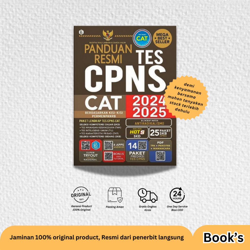 GUIDE อย่างเป็นทางการสําหรับ CPNS CAT TEST 2024/2025