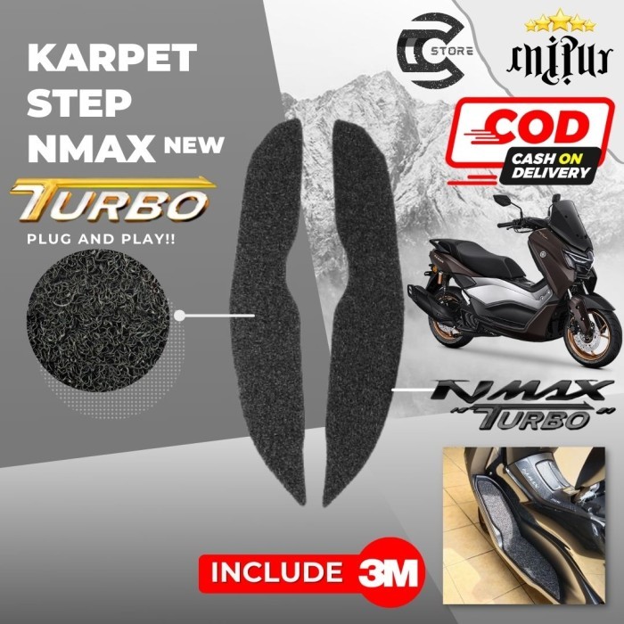 2024 NMAX TURBO พรม / ใหม่ 2024 NMAX พรมก๋วยเตี๋ยว / 2024 NMAX TURBO Footwear / พรมปูพื้น NMAX