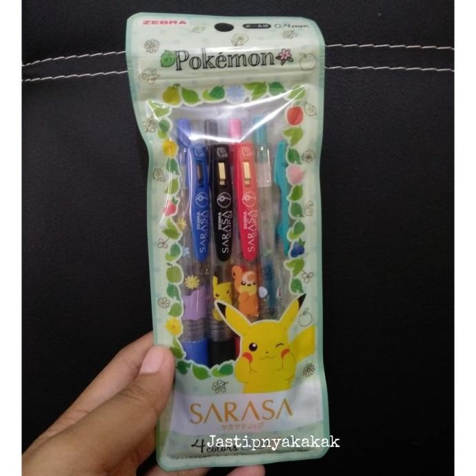 - ZEBRA SARASA X POKEMON