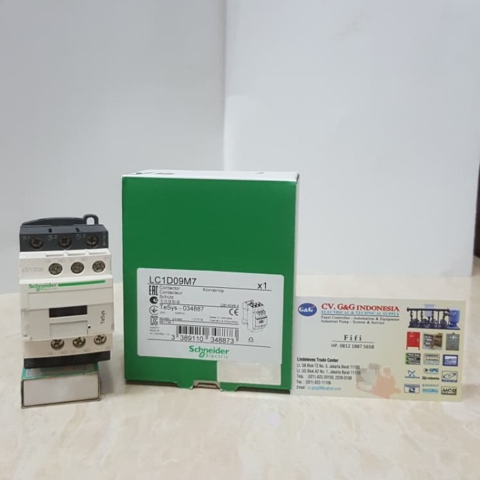คอนแทคเตอร์ Schneider Lc1D09 / Lc1D09M7 ดั้งเดิม