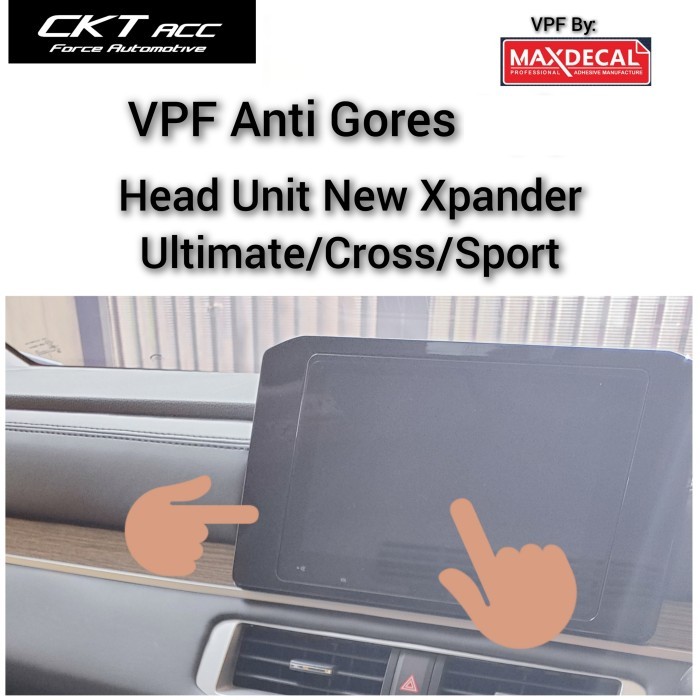 Vpf Clear Sticker ใหม่ Xpander Head Unit สติ๊กเกอร์