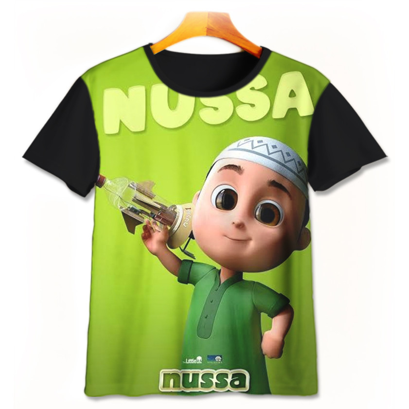 Nusa Rara Nusara การ์ตูนเสื้อยืด-5-designWD ชายหญิงเสื้อยืดอายุ 1 - 12 ปี 3D ภาพยนตร์การ์ตูนเสื้อยืด