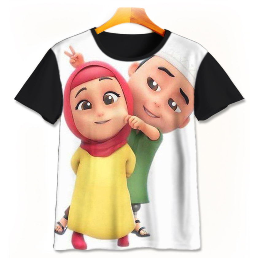 Nusa Rara Nusara การ์ตูนเสื้อยืด-4-designWD ชายหญิงเสื้อยืดอายุ 1 - 12 ปี 3D ภาพยนตร์การ์ตูนเสื้อยืด