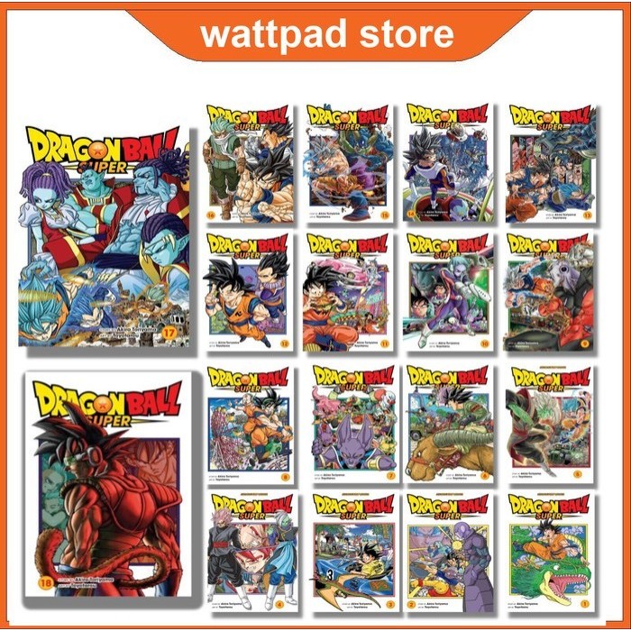 SGA99 DRAGON BALL SUPER COMIC, VOL.1-21 (ภาษาอังกฤษ)