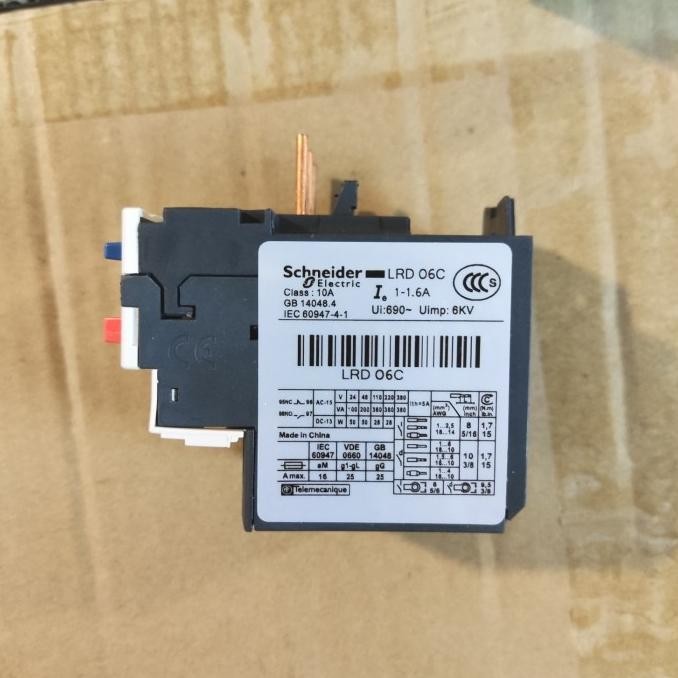 LRD06 Thermal Overload RELAY TOR LRD-06 LRD21 LRD 21 LRD21C LRD 21C LRD-21 Schneider LRD 06C LRD06C