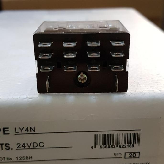 OMRON LY-4N RELAY 12VDC 24VDC / LY 4N / LY4N