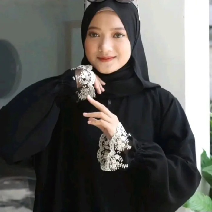 Wolfis Monalisa Premium Sivana Muslim Womens Gamis จัดส่งฟรี ส่วนลด