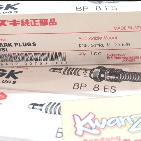 หัวเทียน Ngk Bp8Es Spark Ngk Bp8Es หัวเทียน Rgr150 หัวเทียน Satria 120Ru หัวเทียน Ts125 หัวเทียน Rar