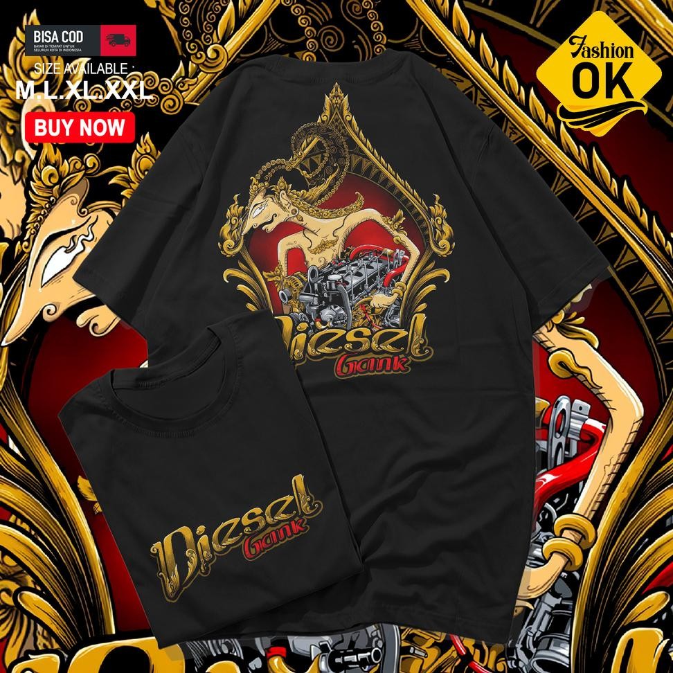 Diesel Gank Diesel เสื้อยืด Jmd Power Diesel Wisanggeni Vol 2
