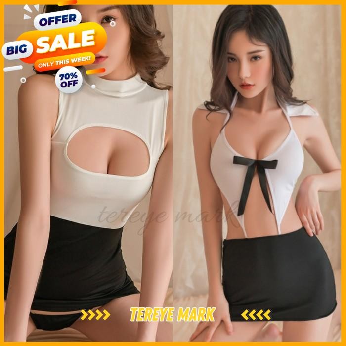 SEXY NIGHT CLOTHES SEXY NIGHT CLOTHES EROTIS SECRETARY UNIFORM SEXY LADY DRESS พิเศษ!! โดย TEREYEMAR